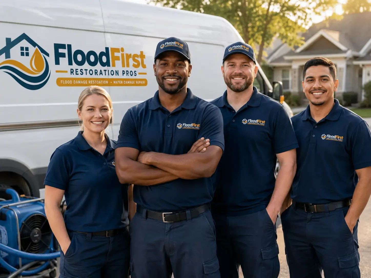 Flood Damage Restoration company in Wingett Run, OH